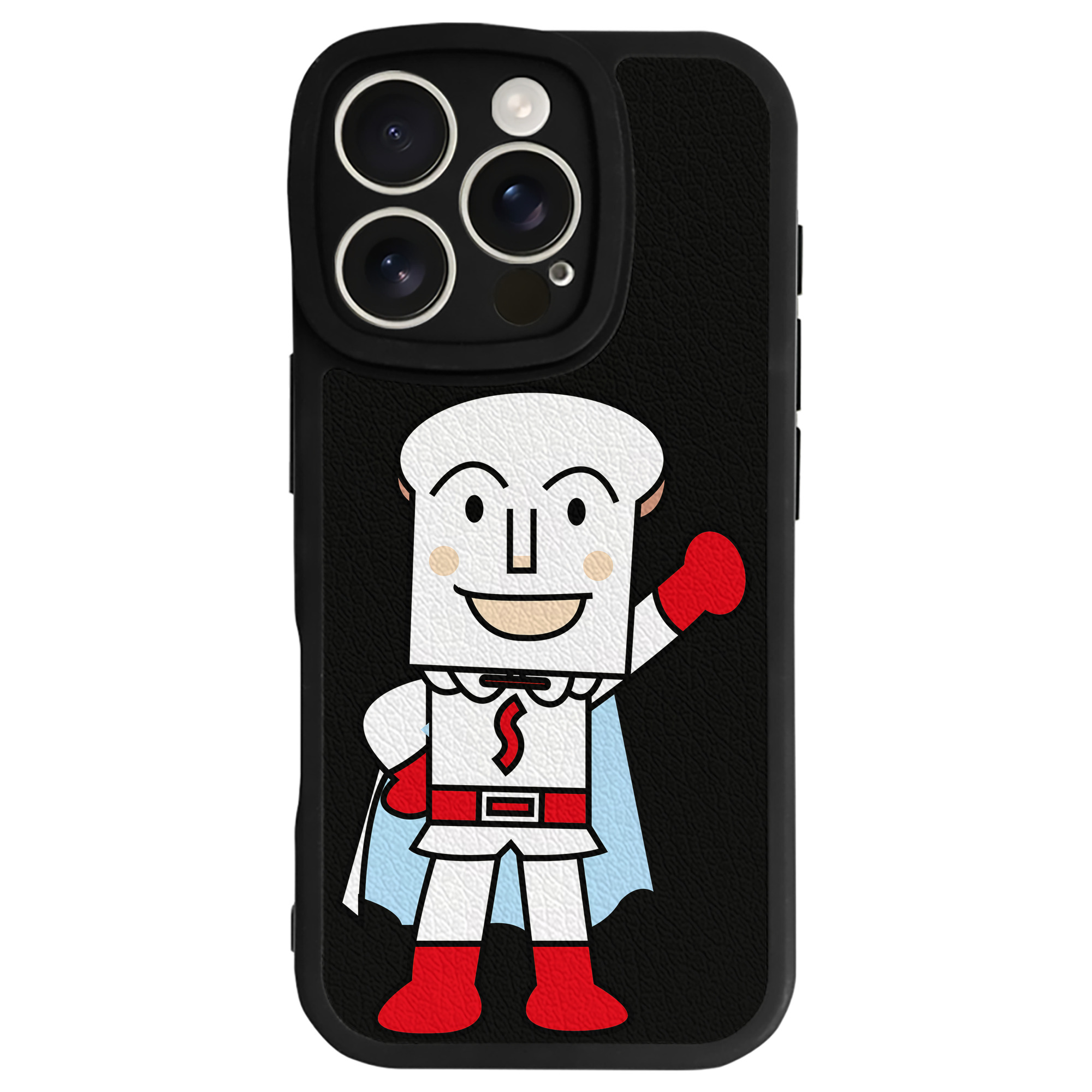 （画像用） アンパンマン Anpanman 【iPhone 16シリーズ対応】シリコンスマホケース（レザー調） 材質：シリコン